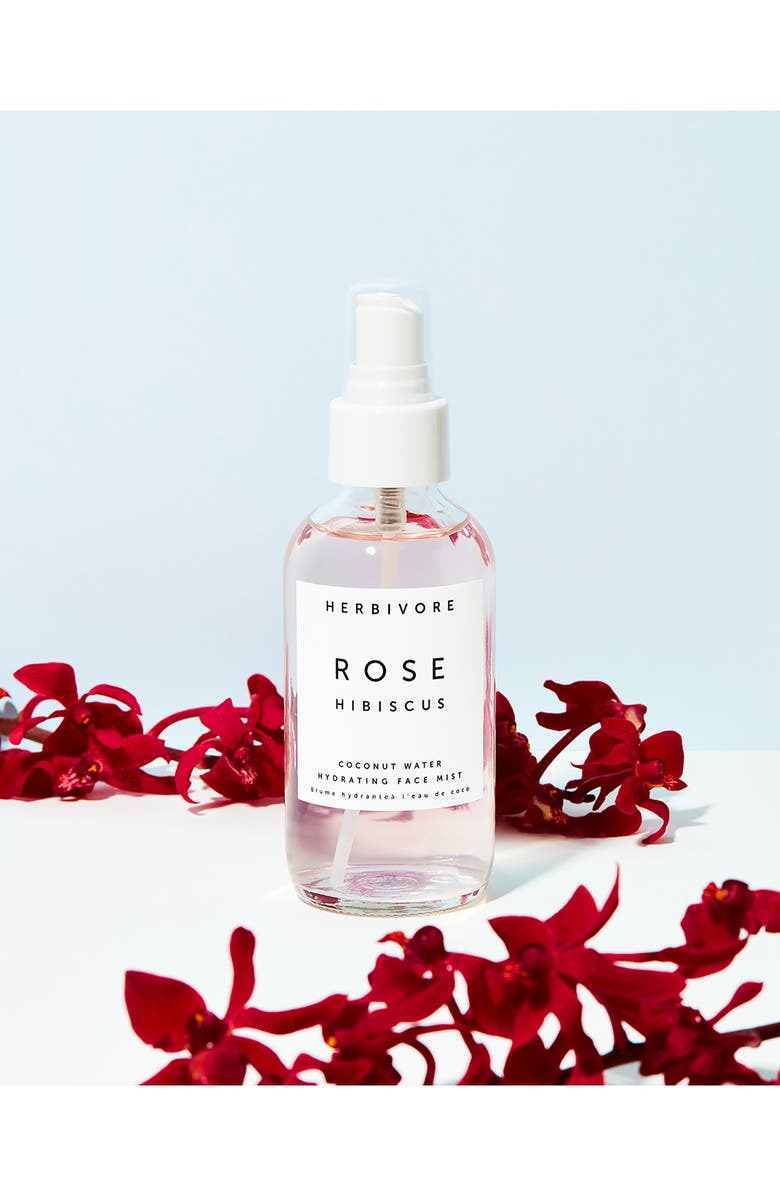 Herbivore Botanicals Rose Hibiscus Hydrating Face Mist, Alternate, color,