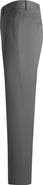 Samuelsohn Flat Front Straight Leg Wool Dress Pants