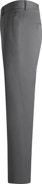 Samuelsohn Flat Front Straight Leg Wool Dress Pants