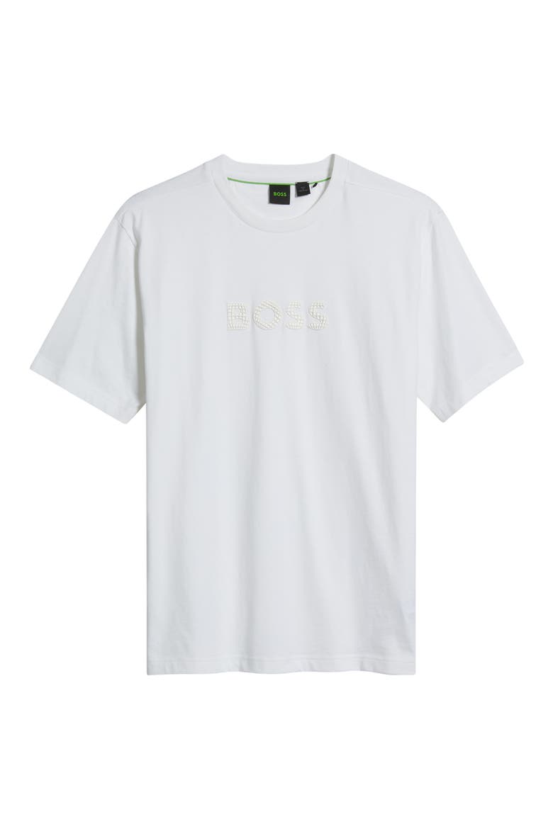 Terrace Logo Cotton Graphic T-Shirt, Alternate, color, WHITE