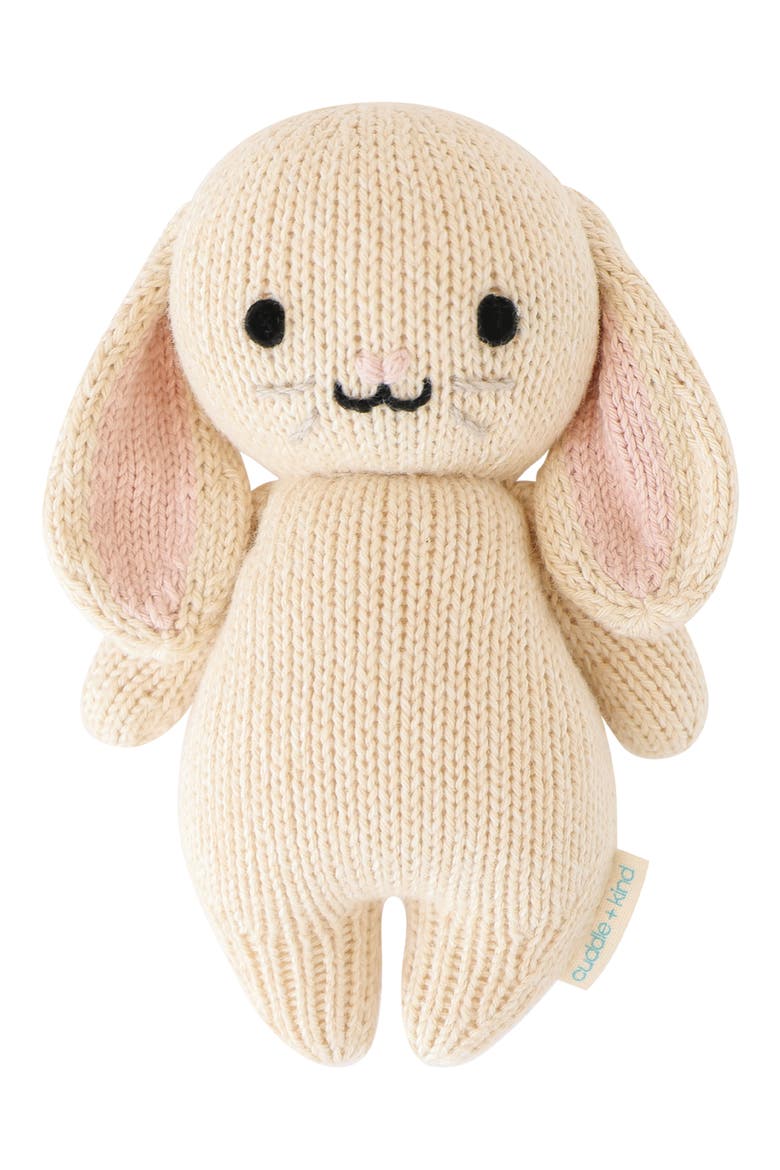 Baby Bunny Stuffed Animal, Main, color, BEIGE