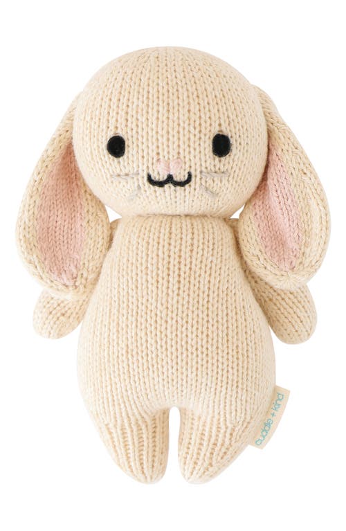 cuddle+kind Baby Bunny Stuffed Animal in Beige 