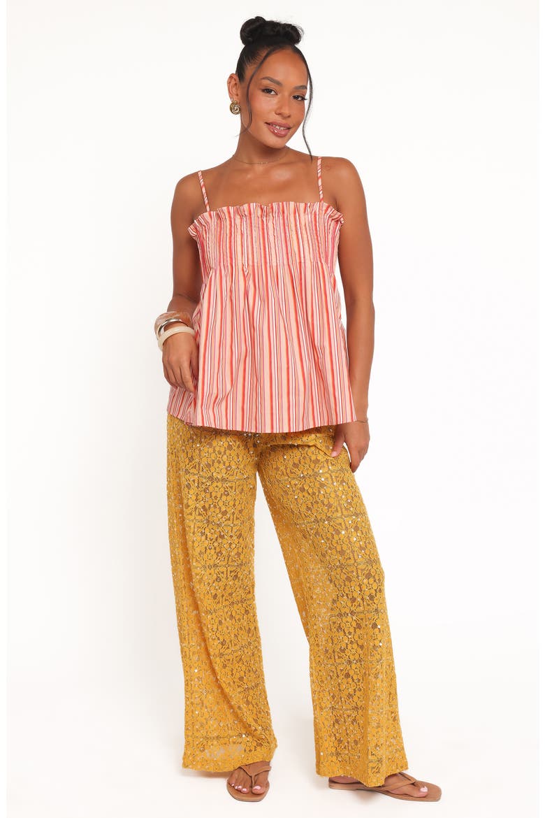 Jacinta Sequin Lace Pants, Alternate, color, MANGO