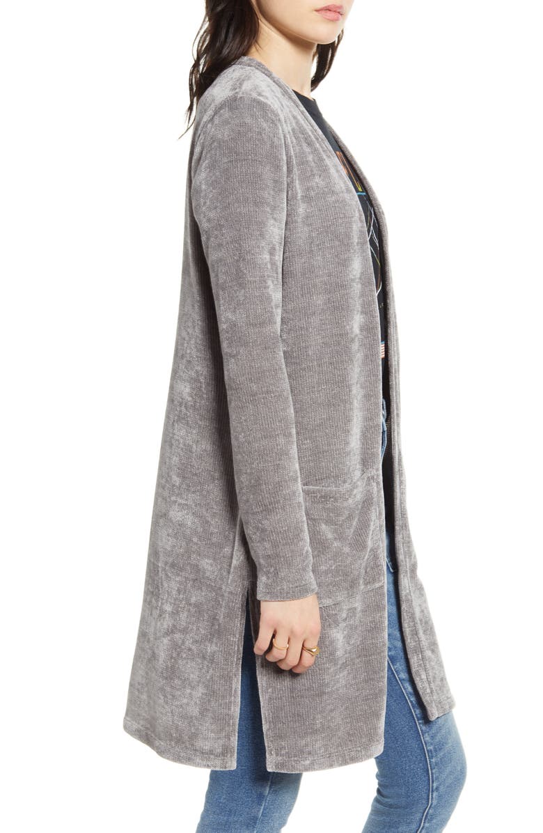 Socialite Chenille Longline Cardigan, Alternate, color,