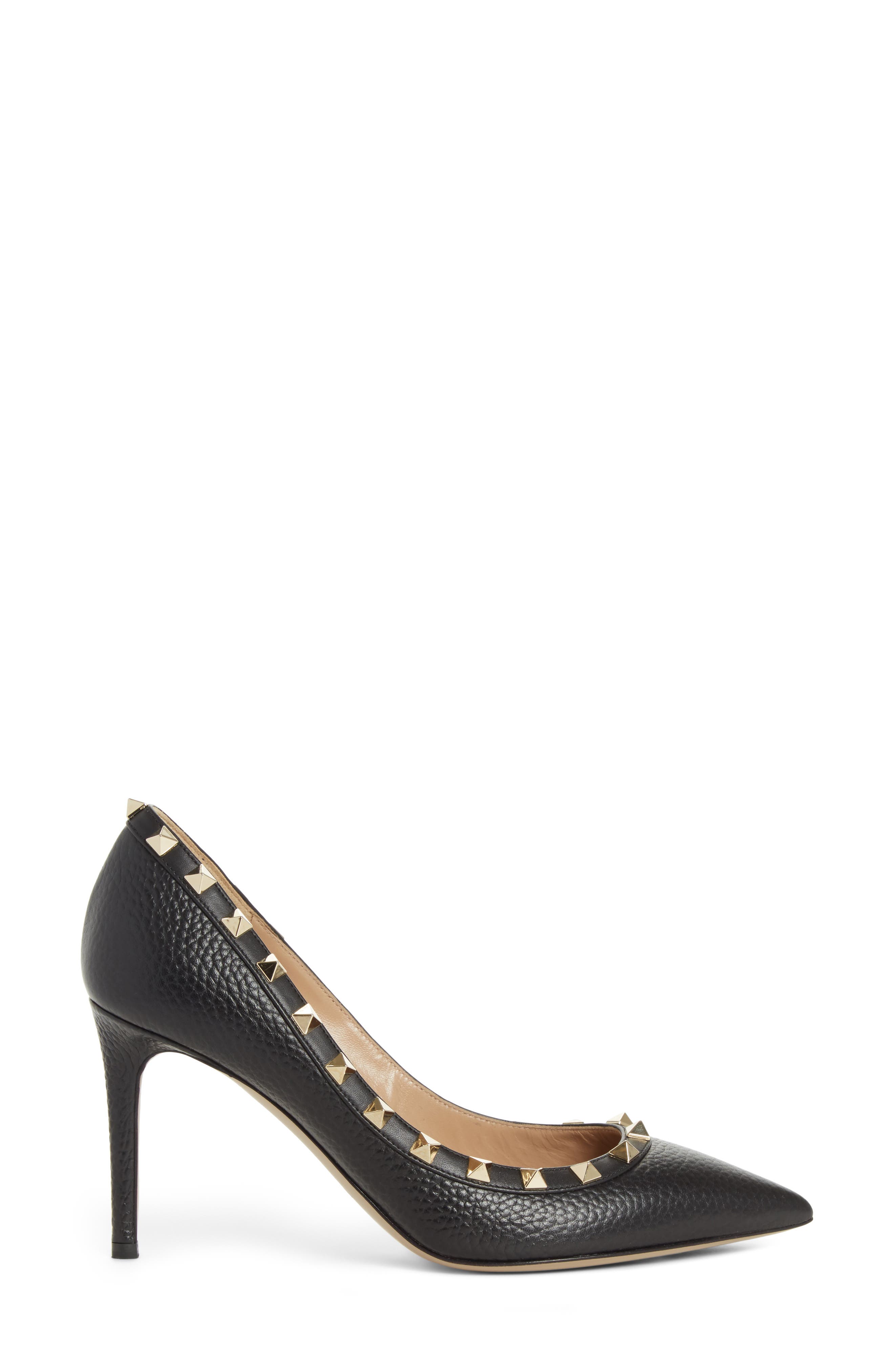 Valentino Garavani Rockstud Pointed Toe Pump, Alternate, color, 