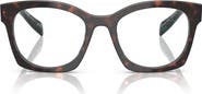 Prada 52mm Square Optical Glasses