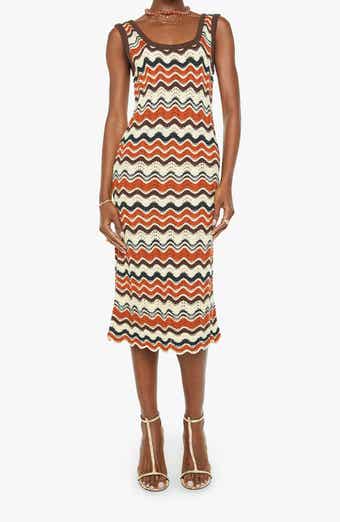 MOTHER Crochet Midi Dress
