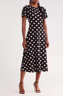 Flutter Sleeve Midi Dress