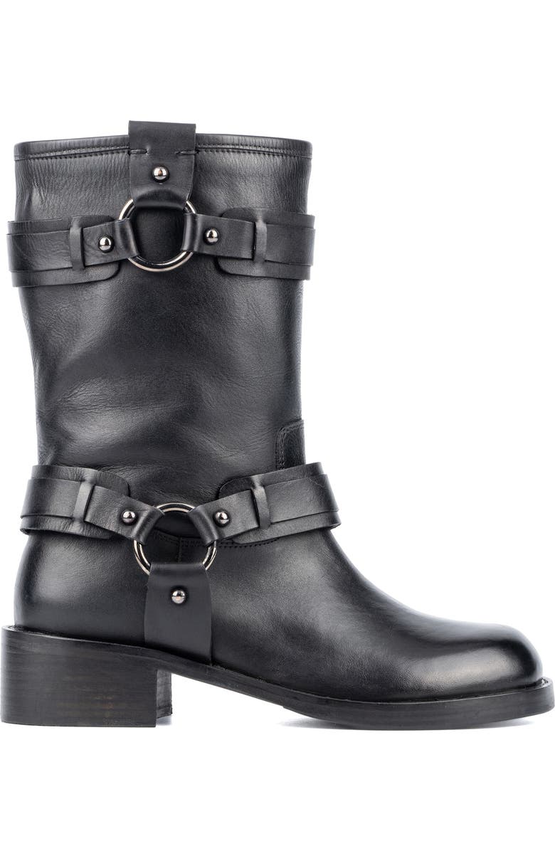 VINTAGE FOUNDRY Augusta Harness Strap Boot, Alternate, color, Black