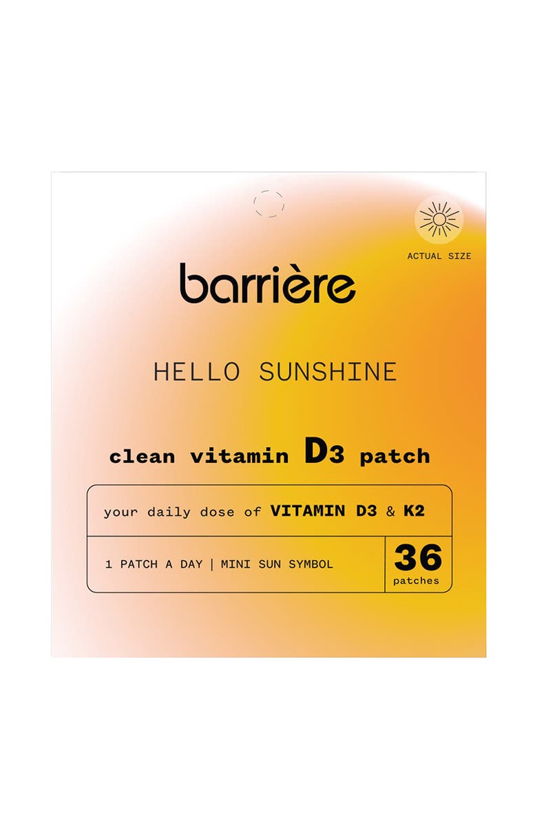 Barriere Hello Sunshine - Vitamin D3 Patch, Main, color, 