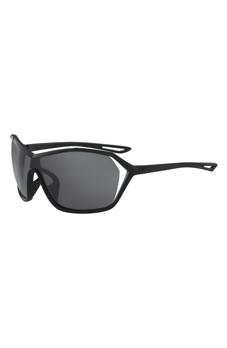 Nike 73mm Helix Elite Rectangle Sunglasses, Alternate, color,