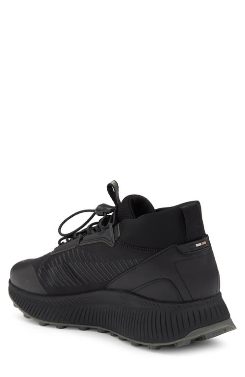Hugo Boss Boss Evo Runn Sneaker In Black