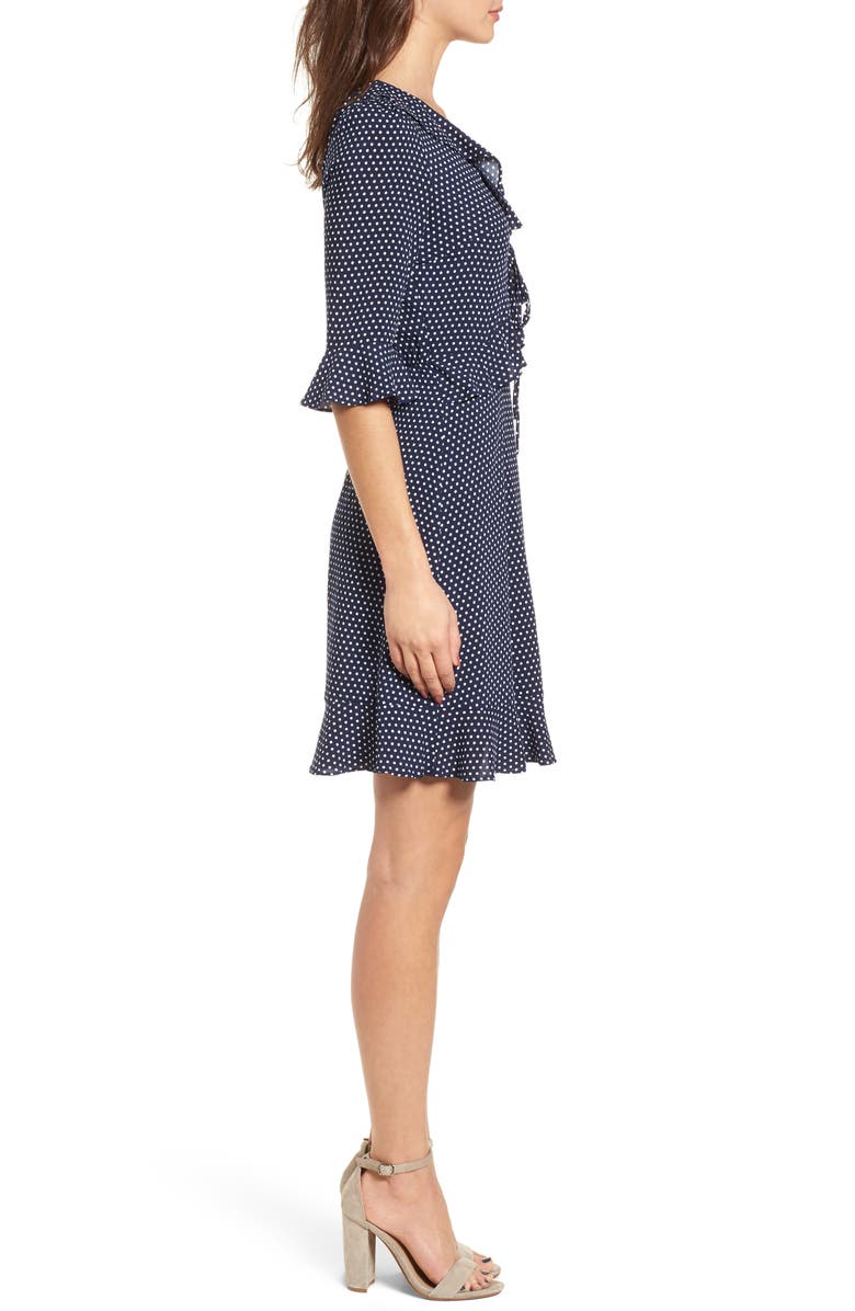 Soprano Ruffle Polka Dot Dress, Alternate, color, 