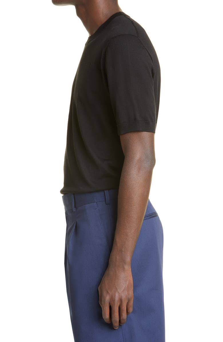 Agnona Silk & Cotton T-Shirt, Alternate, color, 