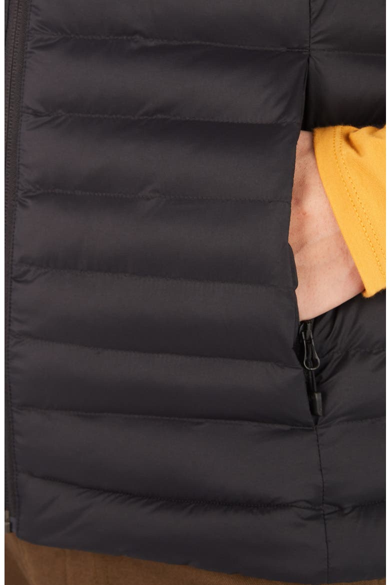 Echo Featherless Vest, Alternate, color, BLACK
