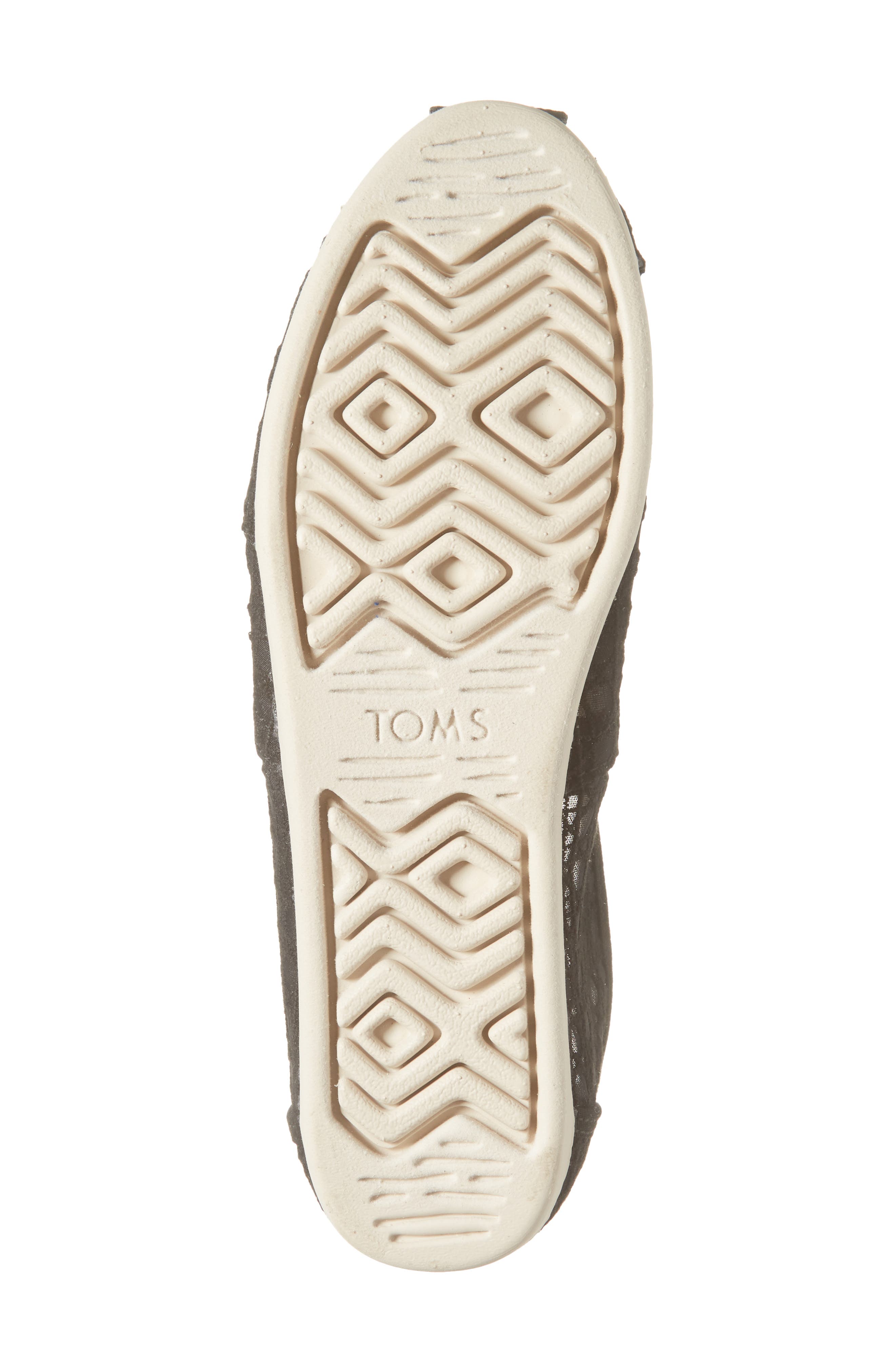 TOMS Alpargata Slip-On, Alternate, color, Black