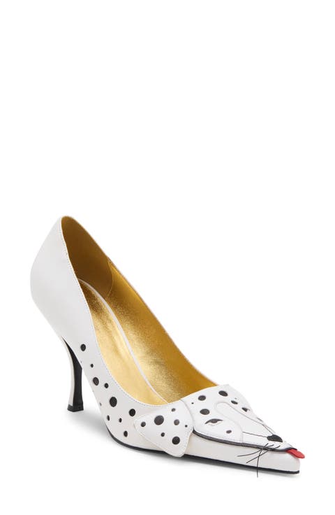 Woof Pointed Toe Pump