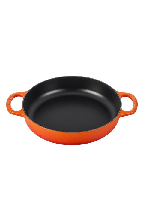Signature Enamel Cast Iron Everyday Pan