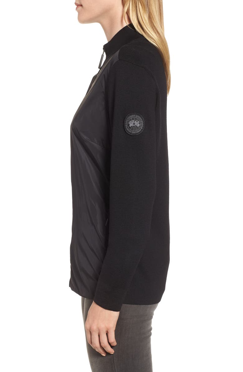 Canada Goose Windbridge Zip Front Sweater Jacket, Alternate, color, 