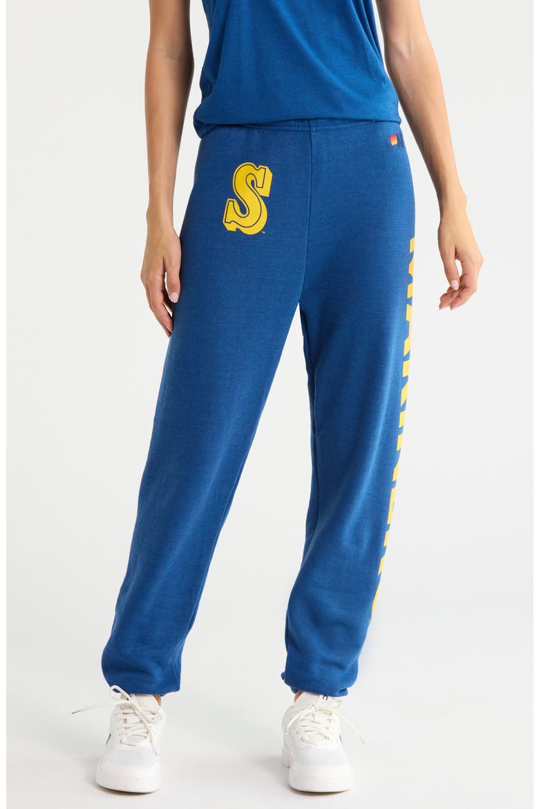 Seattle Mariners Sweatpants, Main, color, ROYAL BLUE