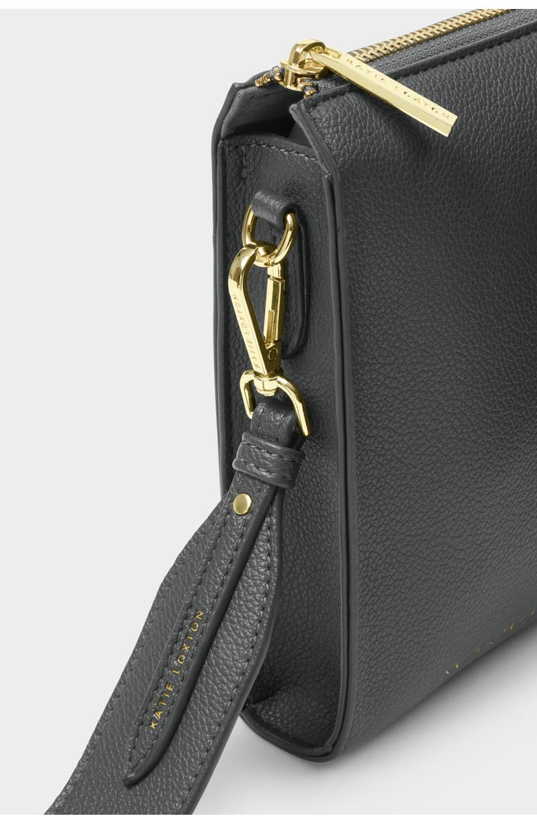 Katie Loxton Avery Slim Crossbody Bag, Alternate, color, Graphite Green