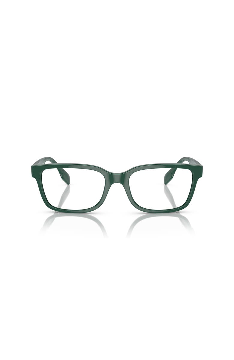Burberry 55mm Square optical glasses, Alternate, color, Green