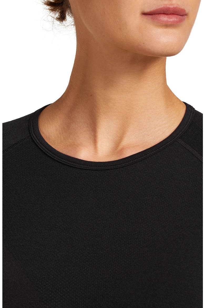 260 ZoneKnit™ Seamless Merino Wool Shirt, Alternate, color, BLACK