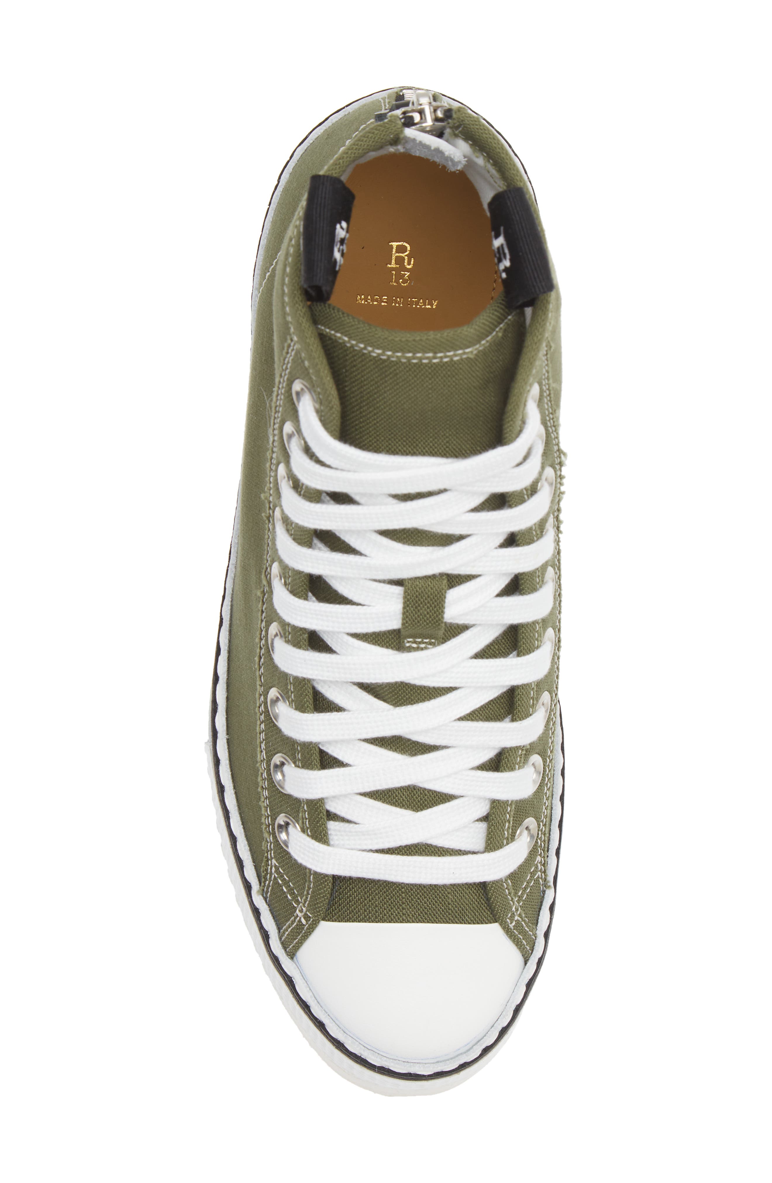 R13 Courtney Platform High Top Sneaker, Alternate, color, 