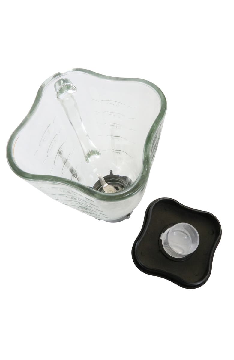 Better Chef 6 Piece 59 Oz Square Blender Glass Jar Replacement Kit, Alternate, color, Clear