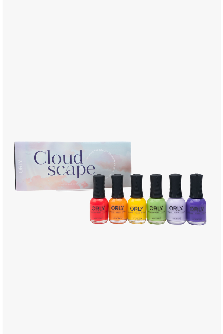 Cloudscape 6PIX Nail Lacquer Set, Main, color, Vibrant Summer Hues