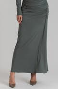Pietro Brunelli Maternity Ruched Maternity Maxi Skirt