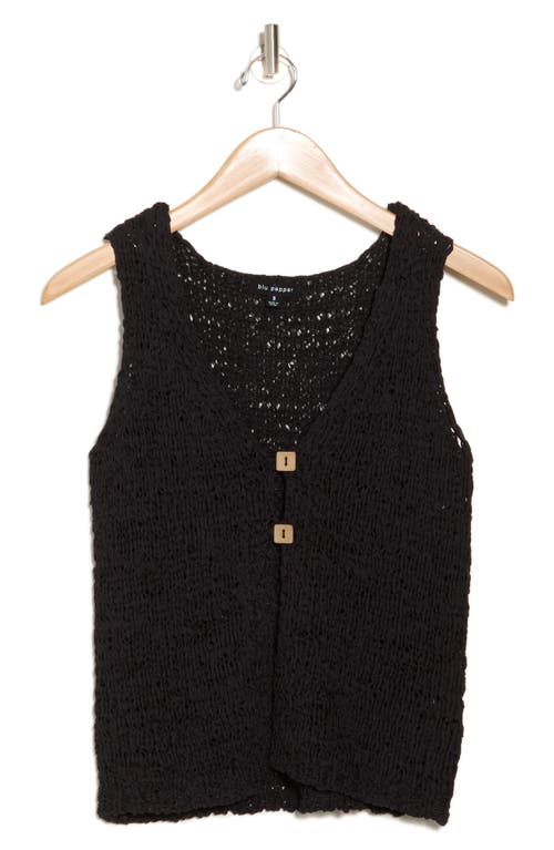 BLU PEPPER BLU PEPPER CROCHET SWEATER TANK