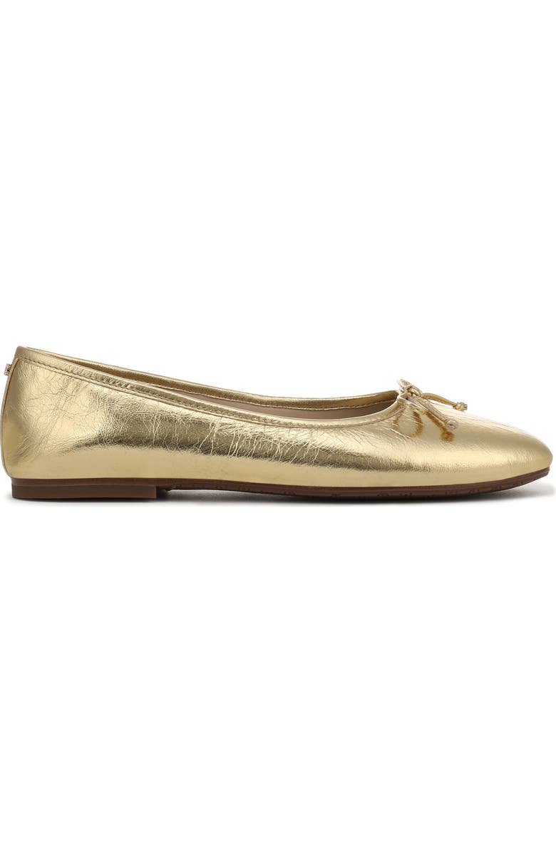 Sam Edelman Alie Ballet Flat, Alternate, color, Amber Gold