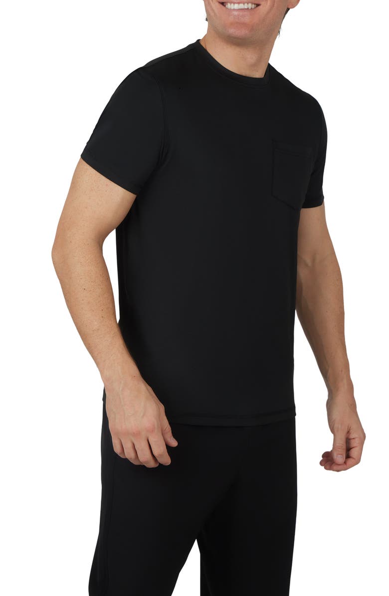 90 DEGREE BY REFLEX Nomad Knit Pocket T-Shirt, Alternate, color,