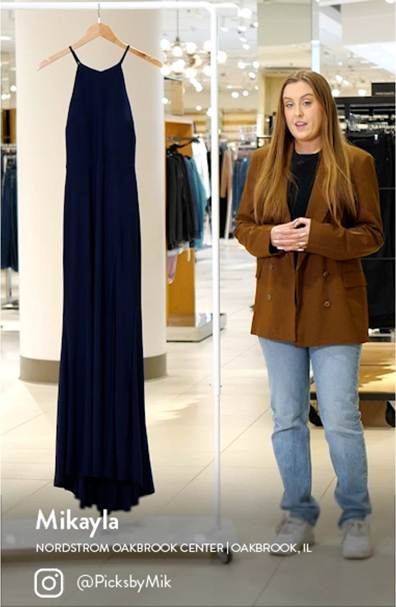 Halter Neck Gown, sales video thumbnail