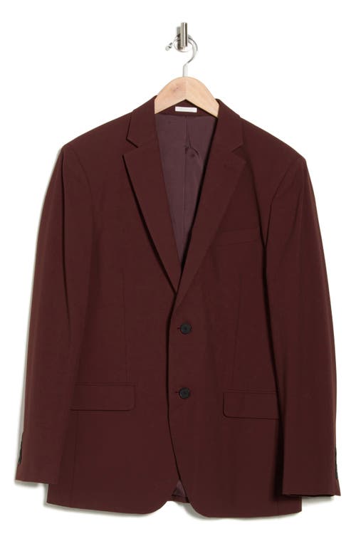 Nordstrom Rack Suit Separate Sportcoat In Burgundy