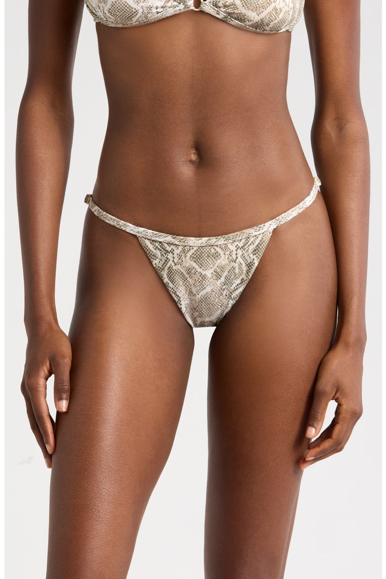 Perfect Fit Bikini Bottoms, Main, color, SNAKE PRINT