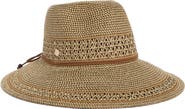 Vince Camuto Tapered Back Tweed Panama Hat