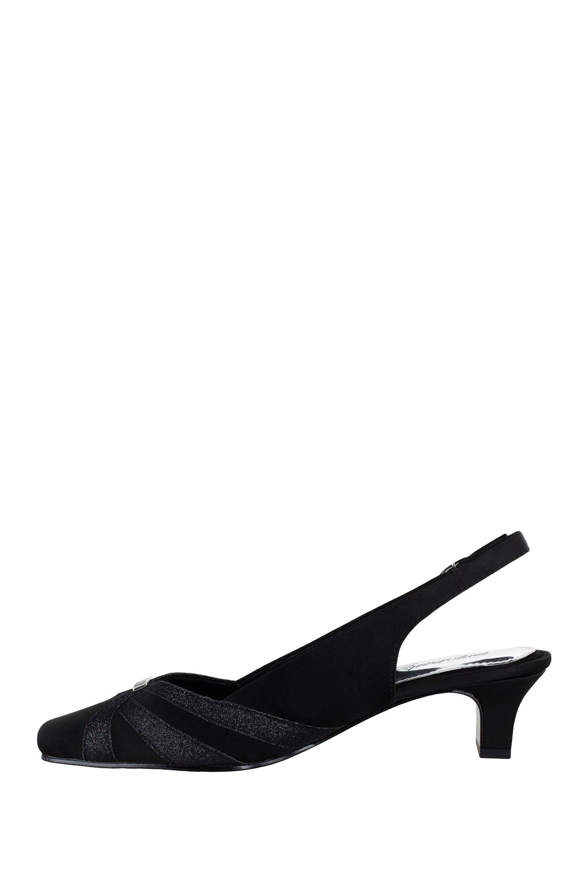 EASY STREET Pilar Square Toe Slingback Kitten Heel - Multiple Widths Available, Alternate, color, 