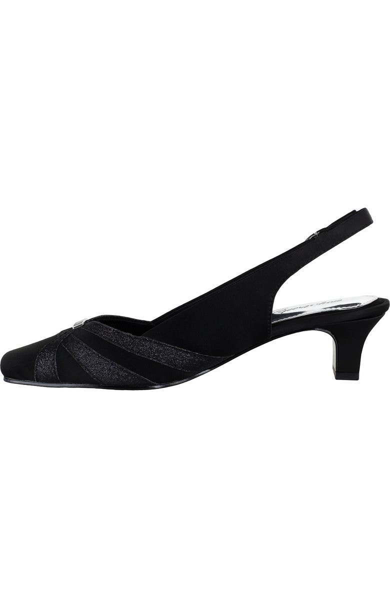 EASY STREET Pilar Square Toe Slingback Kitten Heel - Multiple Widths Available, Alternate, color,