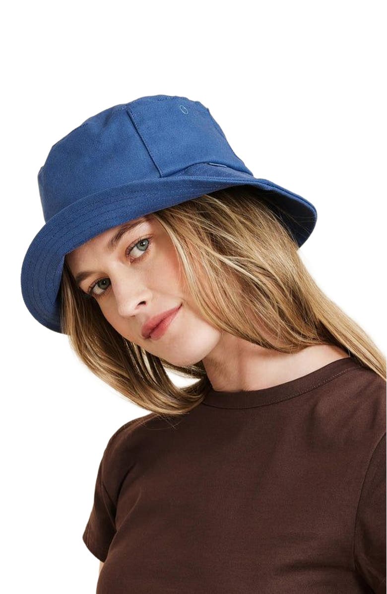 Hemlock Isle Bucket Hat, Alternate, color, Indigo