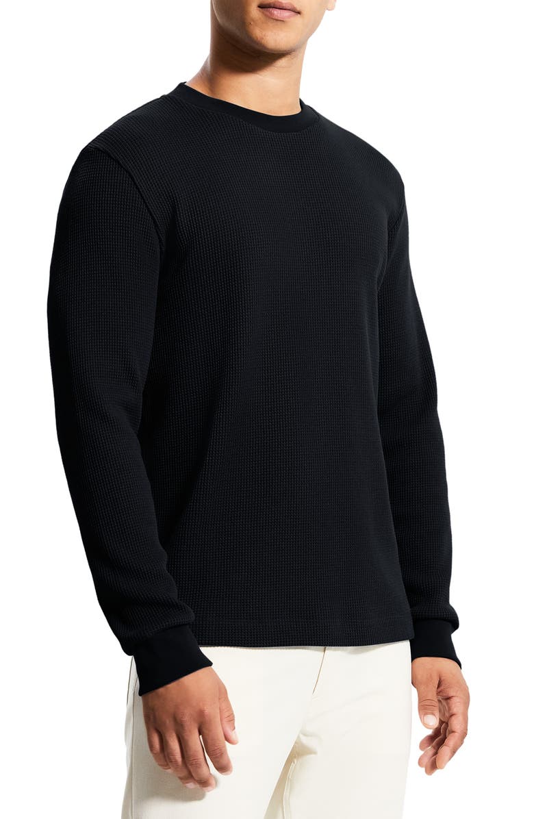 Theory Balena Studio Waffle Crewneck T-Shirt, Alternate, color,