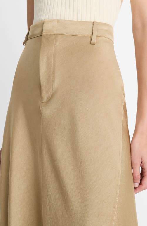 Vince Satin Trouser A-line Skirt