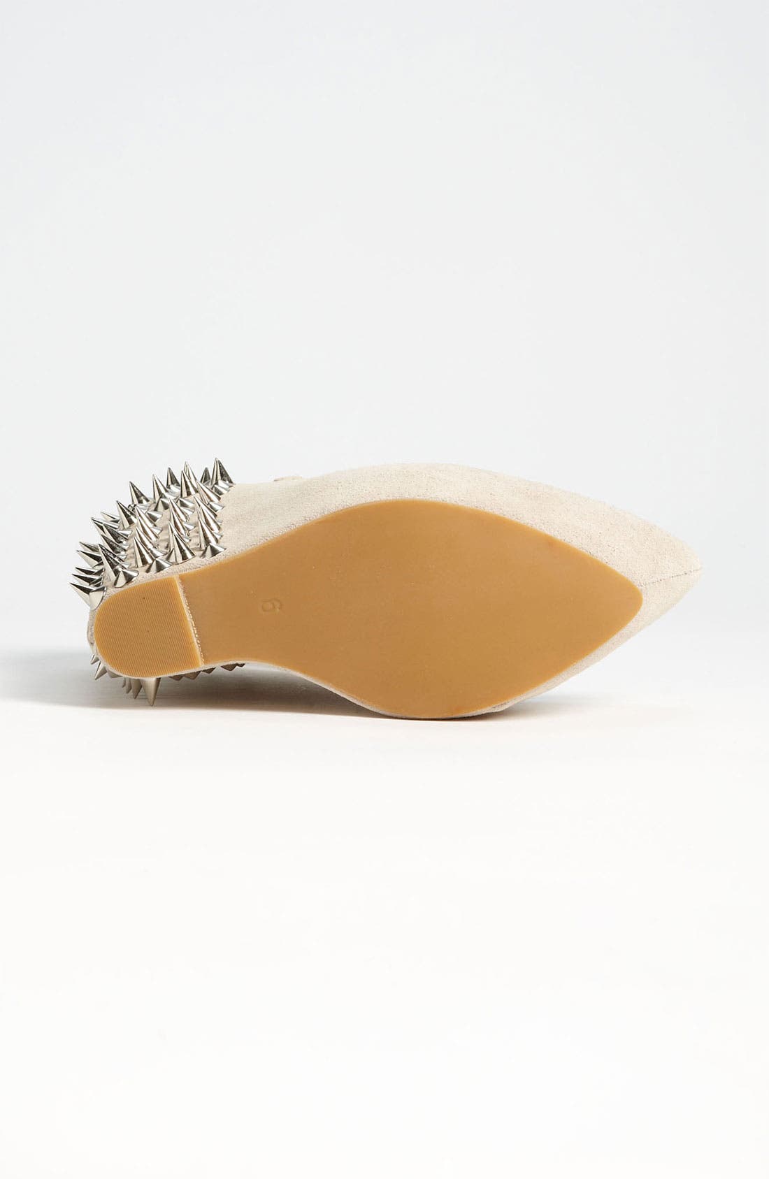 'Aubrey Spike' Pump, Alternate, color, NUDE SUEDE
