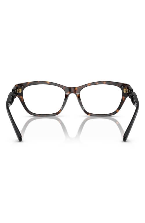 Emporio Armani 54mm Cat Eye Optical Glasses In Multi
