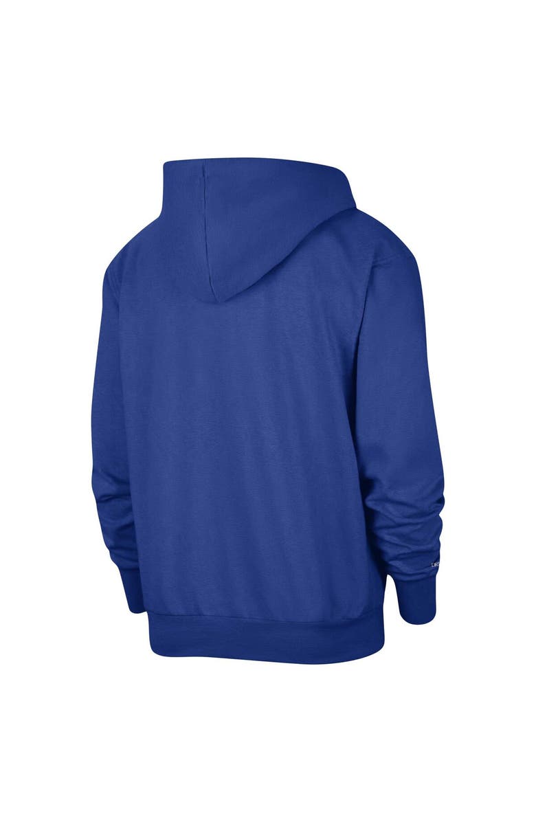 Nike Men's Nike Blue New York Knicks Authentic Performance Pullover Hoodie, Alternate, color, 