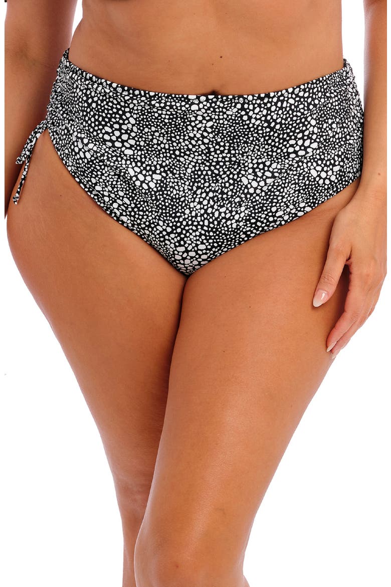 Pebble Cove Adjustable Bikini Bottoms, Main, color, BLACK