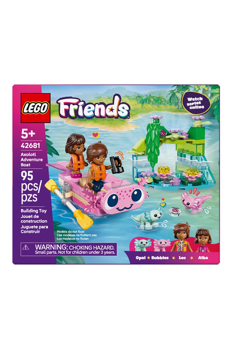 Friends Axolotl Adventure Boat 42681, Alternate, color, MULTI