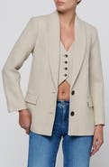 L'AGENCE Amelie Tweed Blazer