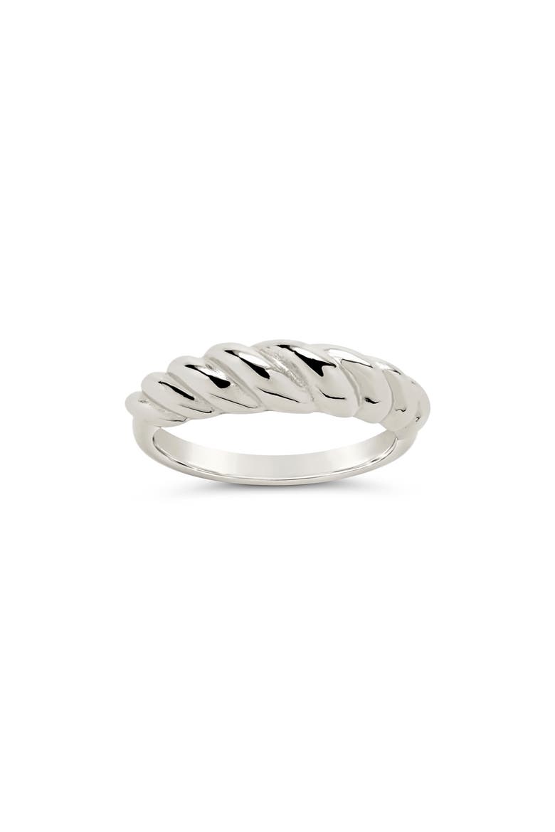 Graham Band Ring, Alternate, color, SILVER